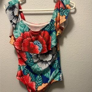 Floral One-Piece Swimsuit
